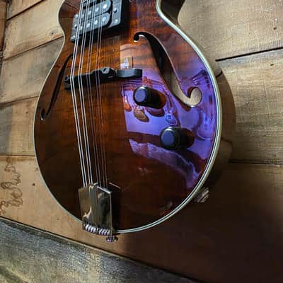Pre-owned Eastman ERM El Rey Acoustic/Electric Mandolin w/case image 3