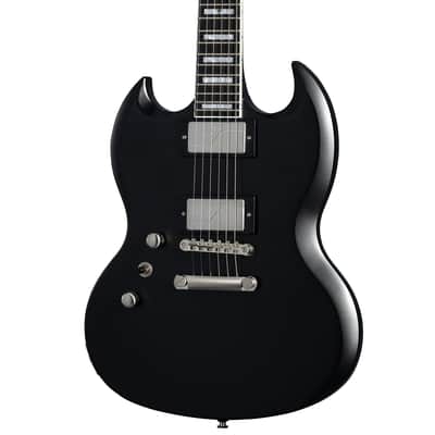 Epiphone SG Prophecy Jet Black Metallic, Lefthand image 4