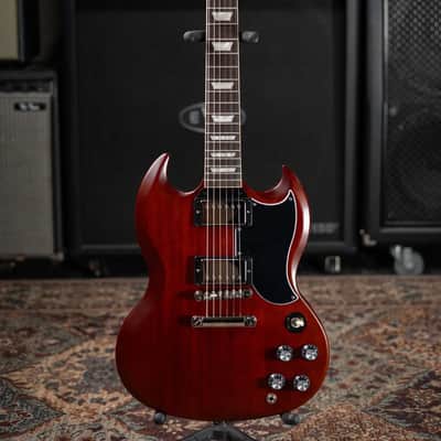 Gibson SG Standard '61 Faded Electric Guitar - Faded Vintage Cherry with Hardshell Case image 4