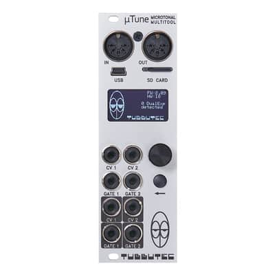 Tubbutec uTune Eurorack Microtonal MIDI/CV Module (Silver) image 11