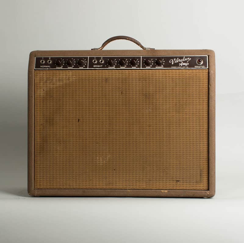 Fender  Vibrolux 6G11A Tube Amplifier (1962), ser. #01935. image 1