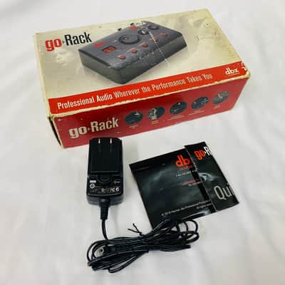 dbx goRack Mixer, PA Processor image 8
