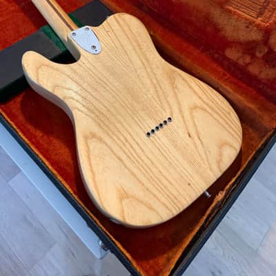 1977 Fender Telecaster Custom - Maple Fretboard, Natural image 13