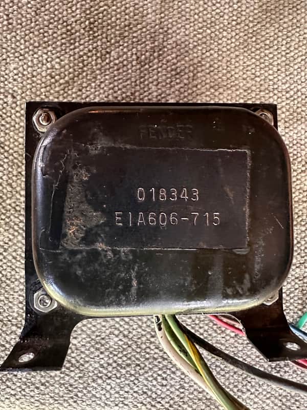 fender schumacher output transformer image 1