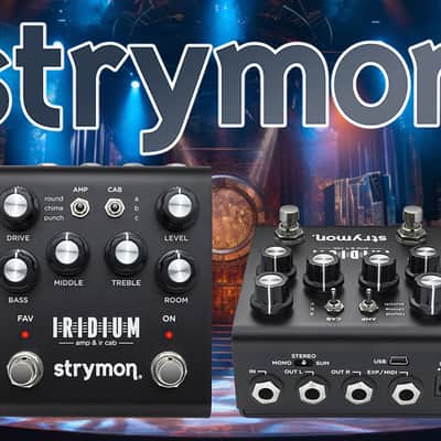 STRYMON Iridium - Amp Modeler & Impulse Response Cabinet Simulator image 1
