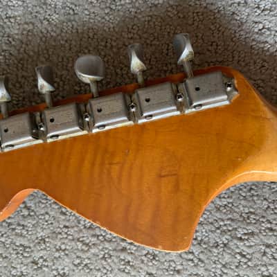 Vintage 1966 Fender Stratocaster with Brazilian Rosewood Fretboard image 12