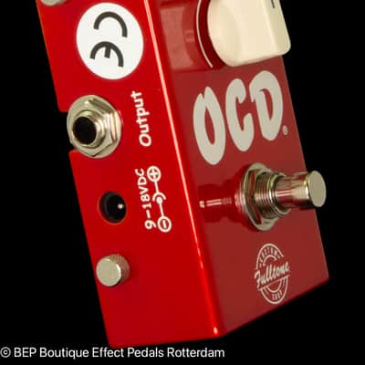 Fulltone Limited Edition OCD V2 2018 - Candy Apple Red s/n 0421 out of 5000 image 2