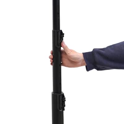 2 Rockville RLS5 11.5 Ft Air Lowering Metal Lighting T-Bar Stands+Flat-Base Legs image 9