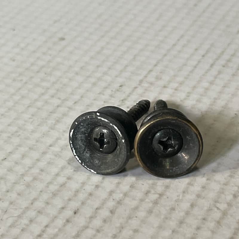 1980’s Kramer F Thousand Series Strap Buttons Black