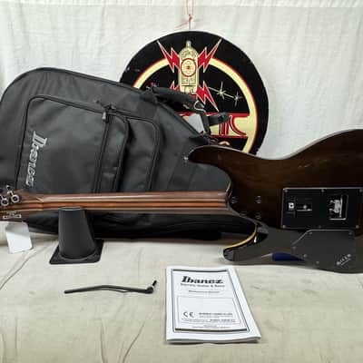 Ibanez Premium Line S Series saber S1070PBZ S1070 pbz 1070 Guitar with Gig Bag 2023 - Charcoal Black Burst image 8