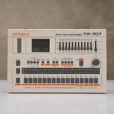 Immagine Roland TR-707 Rhythm Composer Drum Machine w/ Box #58730 - 2