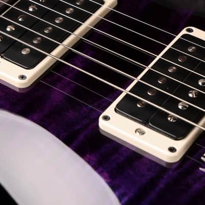 PRS Custom 24 - Dark Violet Smokewrap Burst/Natural Back image 20