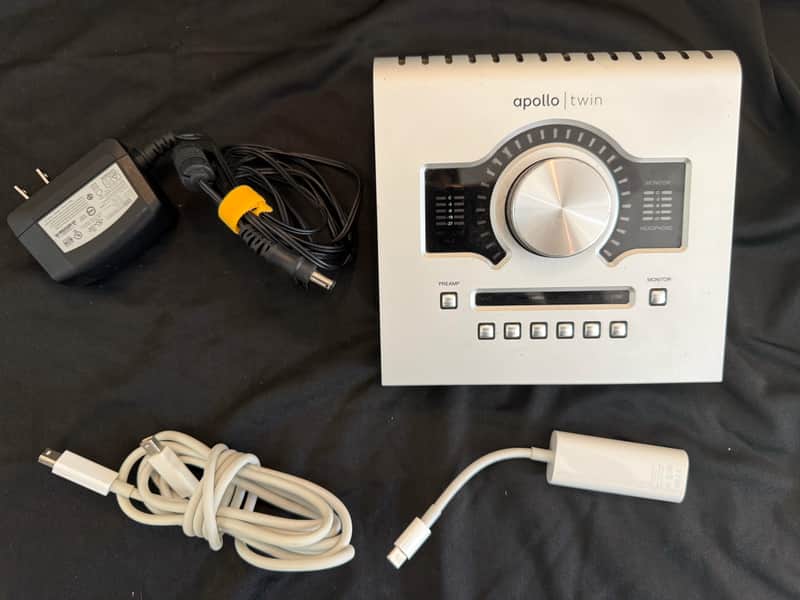 Universal Audio Apollo Twin DUO MKII Thunderbolt WITH USB 3 Adapter image 1
