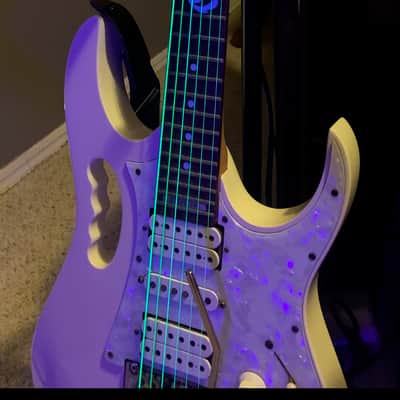 Ibanez JEMJR-WH Steve Vai Signature with Rosewood Fretboard 2015 - 2017 - White image 5