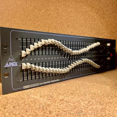 Apex GX230 • Dual channel, 30 band 1/3 octave Graphic Equalizer – Serviced – Warranty image 10