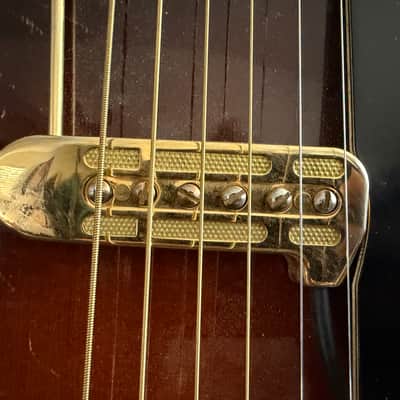 Gibson Archtop Acoustic Electric L-50 F-Hole 1948 Sunburst w DiMarzio Pickup image 12