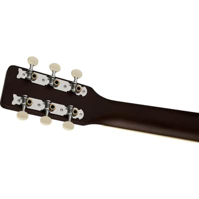 Gretsch Jim Dandy Parlor Acoustic Guitar - Deep Cherry Burst image 7