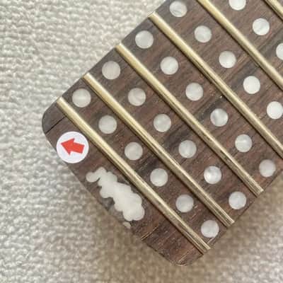 22 Frets Rosewood Fingerboard Guitar DIY Project Maple Neck image 3