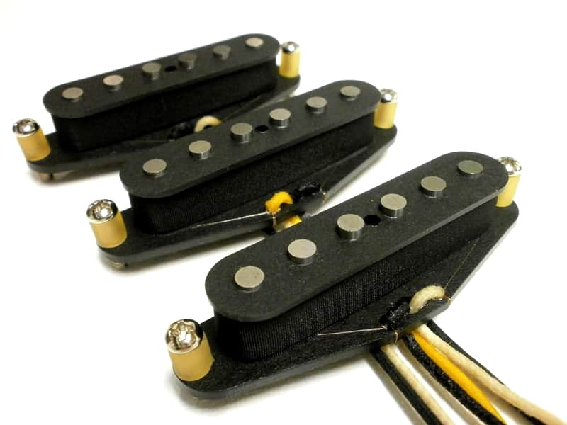 Q pickups Custom Stratocaster SET JM Silver Strat John Guitar Mayer Vintage 635 Hand Wound Sky A5 image 1