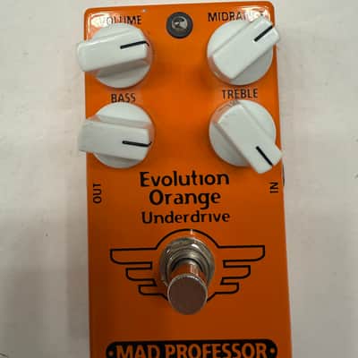 Mad Professor Evolution Orange Underdrive Overdrive Guitar Effect Pedal image 2