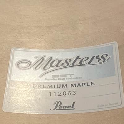 Pearl MPL Masters premium legend Tom 10x7 inch 2012 - Piano Black image 12