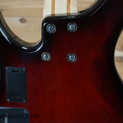 Yamaha TRBX604FM- Dark Red Burst image 8