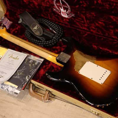 Fender Custom shop’54 1954 60th Anniversary Heavy Relic 2014 Sunburst image 6