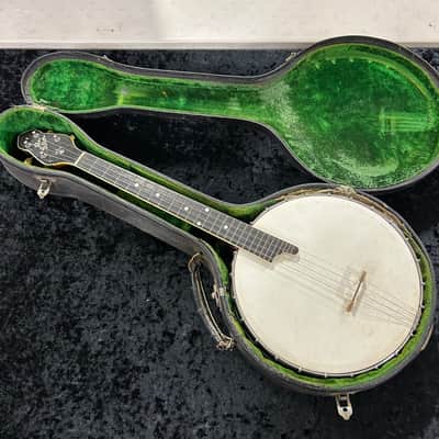 1924 Gibson TB-4 Tenor Banjo 21” Scale w/ Original Hard Case image 2