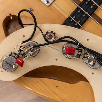 1981 Epiphone Newport Vintage Electric Bass Guitar Short Scale Japan, Matsumoku image 15