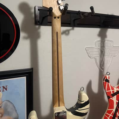 Frankenstrat/Frankenstein Black and White Replica Custom - Amateur image 8