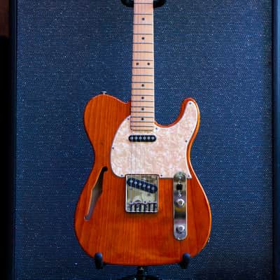 G&L ASAT Classic Semi-Hollow 1999 - Clear Orange image 1