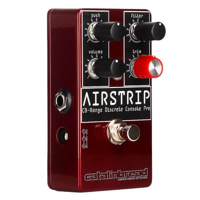 Catalinbread Airstrip Console Pre Preamp Pedal - Red image 2
