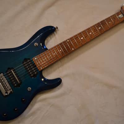 Ernie Ball Music Man JP7 PDN 2014 Neptune Blue image 1