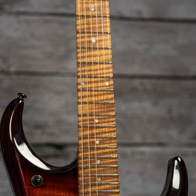 Ernie Ball Music Man JP15 - Amber Waves Flame image 8