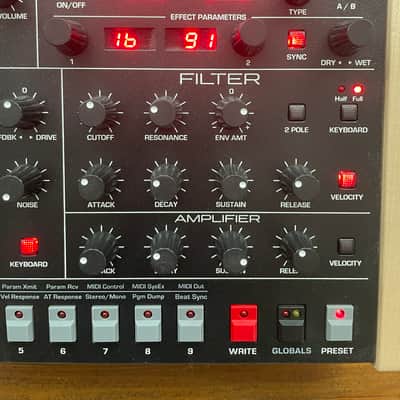 Sequential Trigon-6 Desktop 6-Voice Polyphonic Synthesizer 2023 - Present - Black with Wood Sides image 3