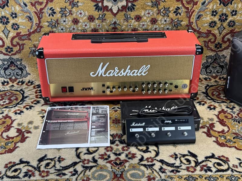 2008 Marshall - JVM 205 HRB - Limited Edition Red Baketweave - ID 6067 image 1
