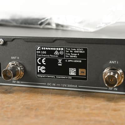 Sennheiser ew 100 G3 Handheld Wireless System A Range - NO POWER SUPPLY CG0118J image 4