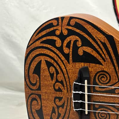 Luna Uke Tribal Tenor Ukulele image 5