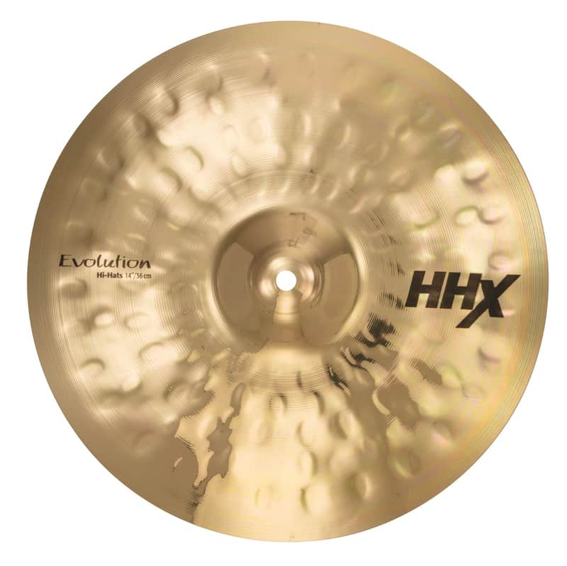 SABIAN 14" HHX Evolution Hat Top Brilliant Finish image 1