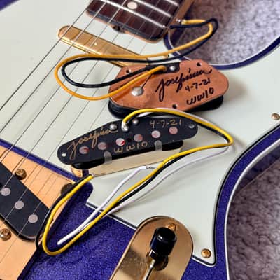 Fender CS "Wildwood 10" Telecaster Custom - Purple Sparkle with Josefina Pickups & John English Neck Profile image 2