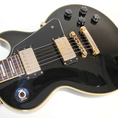 2015 Epiphone Les Paul Custom Pro • Ebony • Gibson Gig Bag image 5
