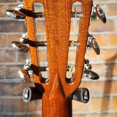 Amazing Hand Crafted Steel-String Acoustic Guitar Tobacco Burst 12 Fret Cutaway-Ebony Board-Spruce Top-Mahogany Back & Sides image 3