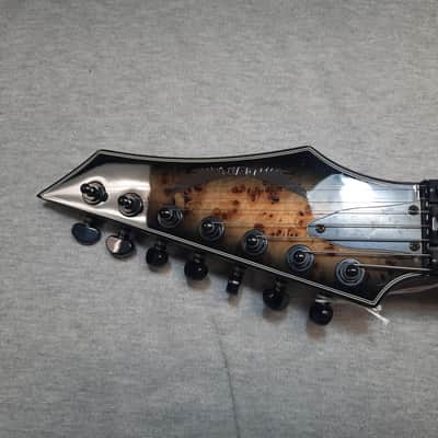 Dean Exile Select Floyd Fluence 7 String - Natural Black Burst image 2