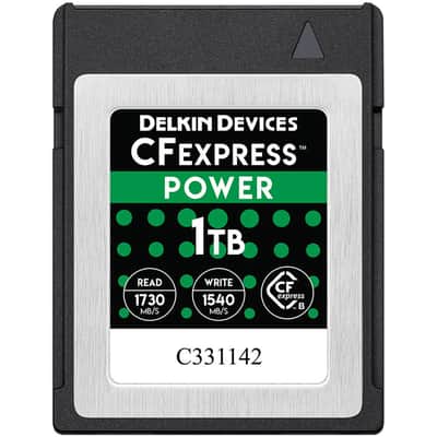Delkin Devices 1TB CFexpress POWER Memory Card image 2