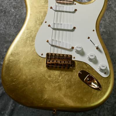 Fender Custom Shop Masterbuilt Eric Clapton Gold Leaf Stratocaster 2003 Build by John English image 4