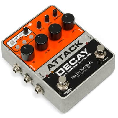 Electro-Harmonix Attack Decay Tape Reverse Simulator and Volume Envelope Pedal image 5