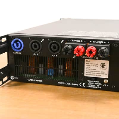 Electro-Voice (EV) TG-7 Tour-Grade Stereo Power Amplifier CG01YHW image 9