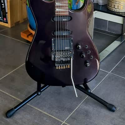 Charvel Model 4 HSS with Rosewood Fretboard 1987 - Black Cherry image 1