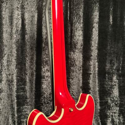 D'Angelico Excel Mini DC Trans Cherry With Free Gig Bag image 5