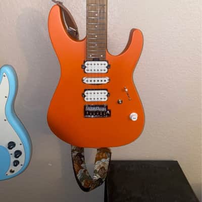 Charvel Pro-Mod DK24 HSH 2PT CM 2018 - 2020 - Satin Orange Crush image 2
